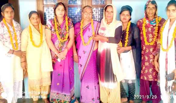 भाजपा महिला मोर्चा की कार्यकारीणी का हुआ गठन