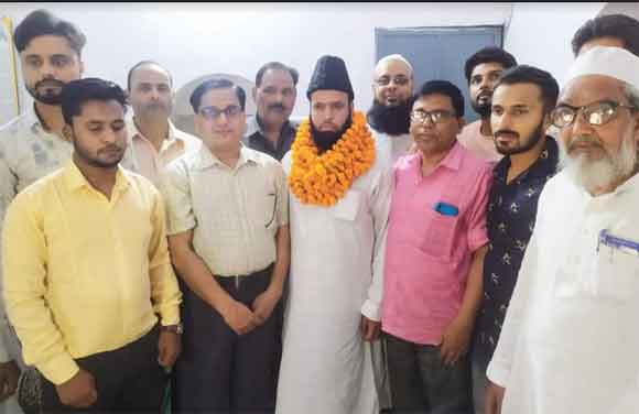मुलायम सिंह यूथ ब्रिगेड का प्रदेश सचिव बनने पर मुफ्ती असद कासमी