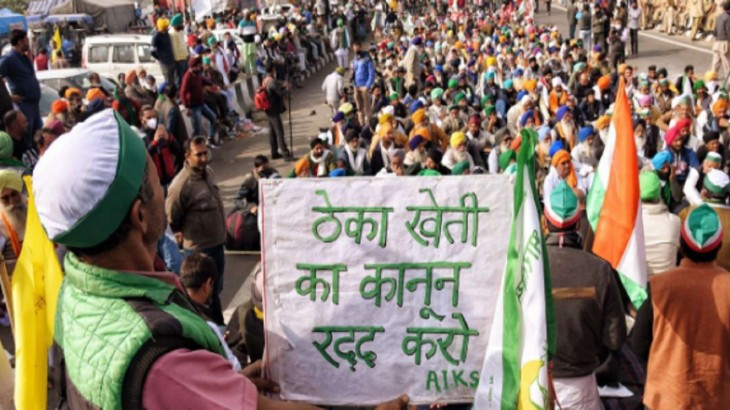 किसानों का 10 घंटे का भारत बंद आज, दिल्ली में सुरक्षा के पुख्ता इंतजाम
