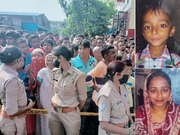 कानपुर में ट्रिपल मर्डर, घर के अंदर दंपती और उनके बेटे की गला काटकर हत्या