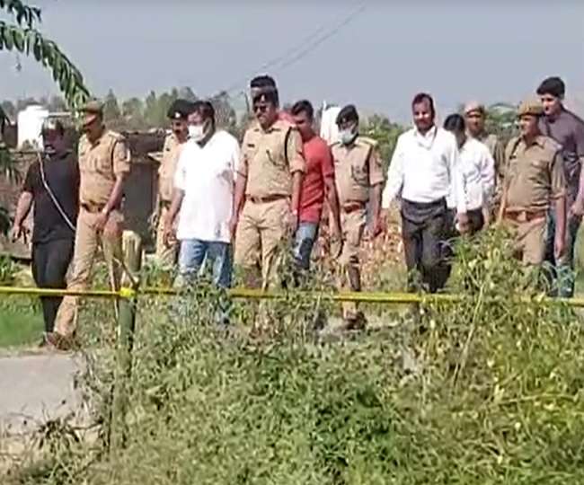 लखीमपुर खीरी हिंसा के आरोपित को मंत्री के बेटे आशीष और उसके दोस्त को लेकर घटनास्थल पहुंची SIT, घटना का री-क्रिएशन