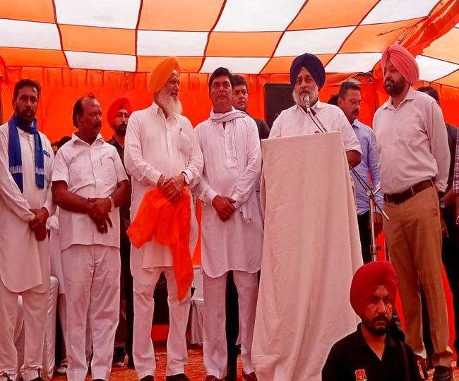 लुधियाना में सुखबीर का दावा- सरकार बनी तो UP-Bihar के लोगों को साल में 24 हजार रुपये देंगे