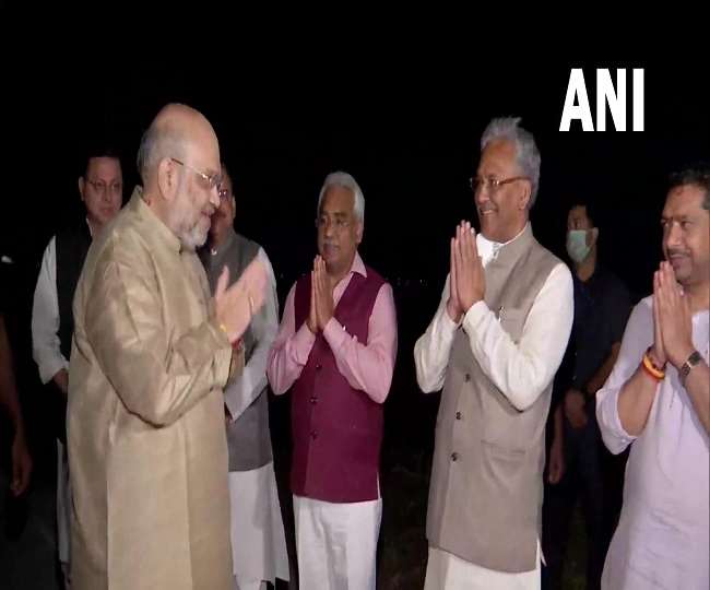 उत्तराखंड पहुंचे केंद्रीय गृहमंत्री अमित शाह, आज करेंगे हवाई सर्वेक्षण; लेंगे नुकसान का जायजा
