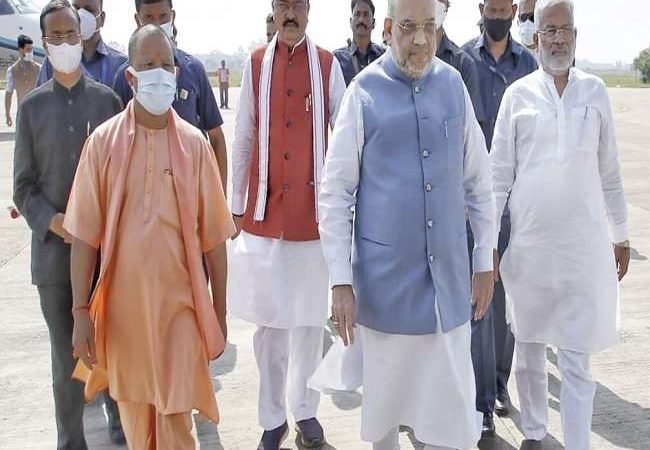 उत्तर प्रदेश विधानसभा चुनाव 2022: अमित शाह एक दिन के दौरे पर लखनऊ पहुंचे, भाजपा के चुनाव अभियान को देंगे गति