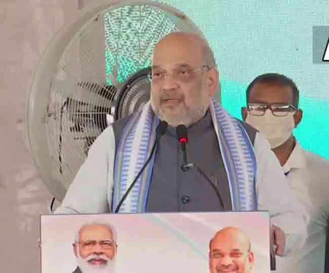 अमित शाह ने उत्तराखंड में लान्च की घसियारी योजना, बोले- विषम परिस्थितियों में काम करने वाली महिलाओं को होगा लाभ