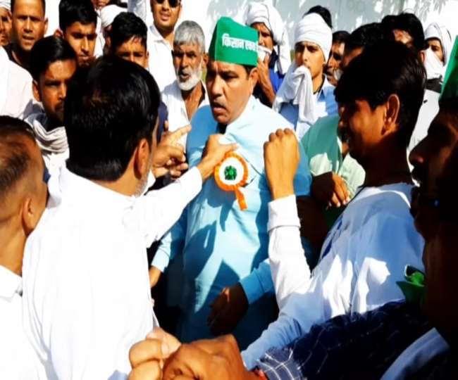 बागपत में जयंत की रैली के दौरान मंच पर हंगामा, हाथापाई और मारपीट, महिला प्रकोष्ठ की जिलाध्यक्ष भड़कीं