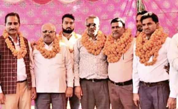 सुधीर सिंह छठीं बार बने राजस्व संग्रह अमीन संघ के जिलाध्यक्ष