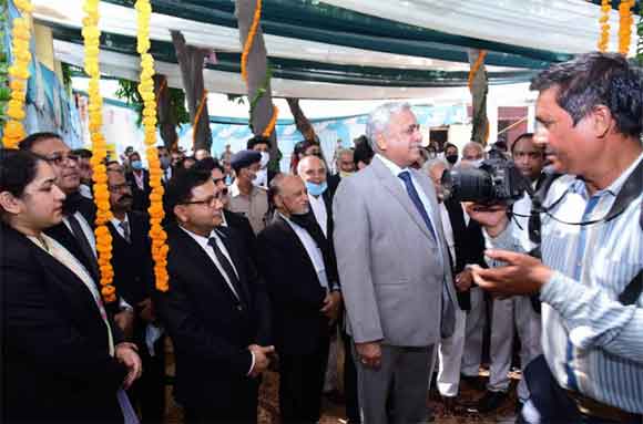 सिविल कोर्ट परिसर में ई-सेवा केन्द्र का शुभारम्भ