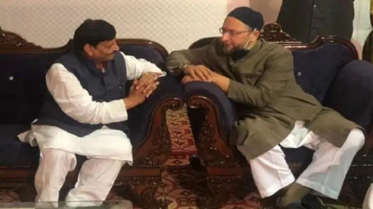 यूपी में सौ सीटों पर चुनाव लड़ेगी AIMIM,ओवैसी करेंगे शिवपाल यादव से गठबंधन!