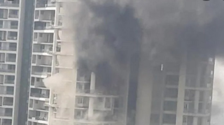 मुंबई के लालबाग इलाके में 60 मंजिल इमारत में आग, एक की मौत