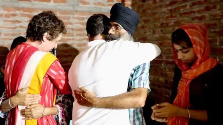 पीड़ित परिवार से मिलने के बाद बोले राहुल गांधी- न्याय मिलने तक चलता रहेगा सत्याग्रह