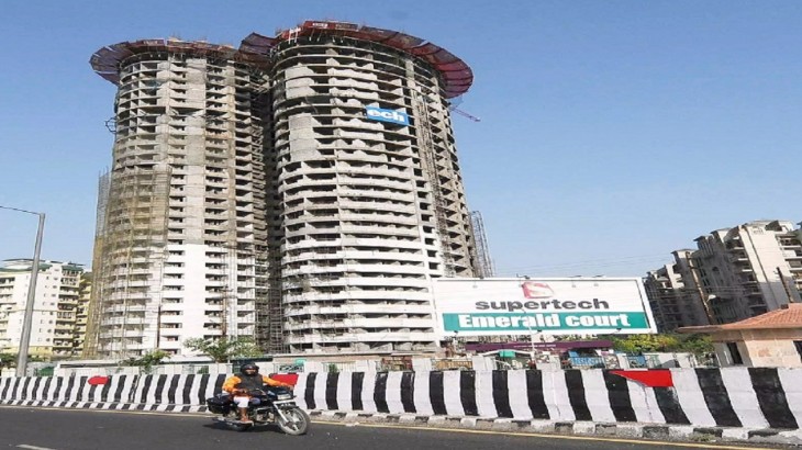 सुपरटेक एमरल्ड कोर्ट के दो टावर गिराने के आदेश के खिलाफ सुप्रीम कोर्ट पहुंची कंपनी