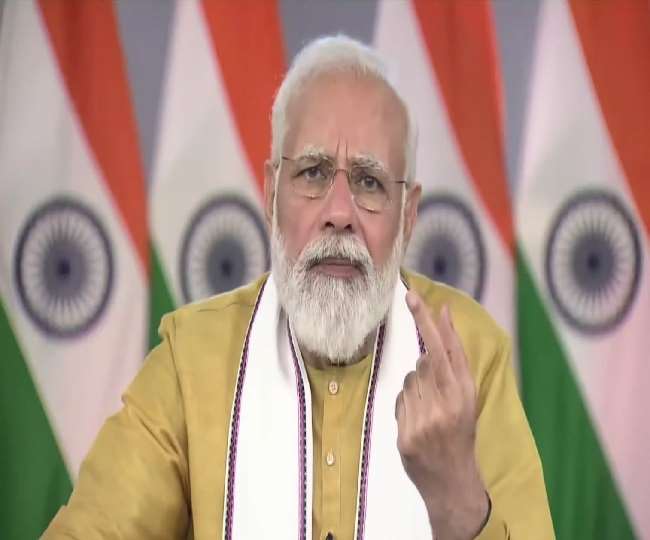 कोरोना महामारी से निपटने के लिए पीएम मोदी ने दिया नया मंत्र- हर घर टीका, घर-घर टीका