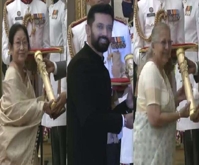 LIVE: रामविलास पासवान और तरुण गोगोई को मरणोपरांत मिला पद्म भूषण, सुमित्रा महाजन को भी किया गया सम्मानित