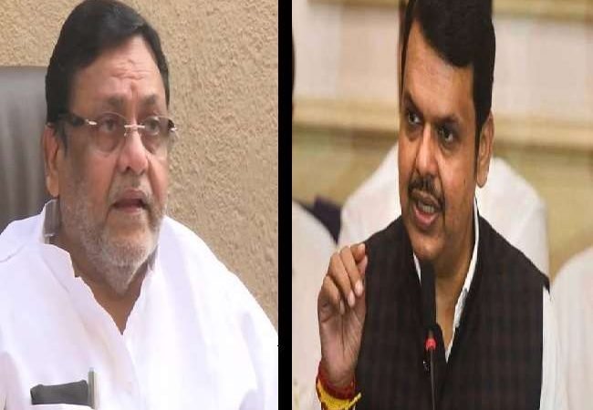 नवाब मलिक आज गिराएंगे हाइड्रोजन बम, देवेंद्र फड़नवीस के आरोपों का देंगे जवाब