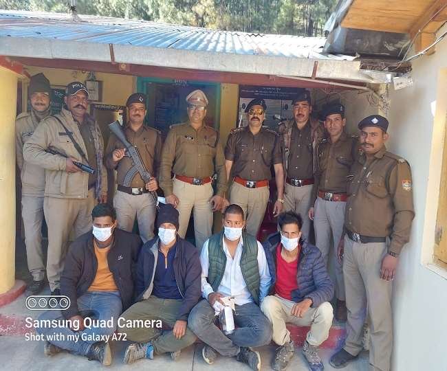 पूर्व केन्‍द्रीय मंत्री सलमान खुर्शीद के आवास पर फायरिंग और आगजनी करने वाले चार आरोपित गिरफ्तार