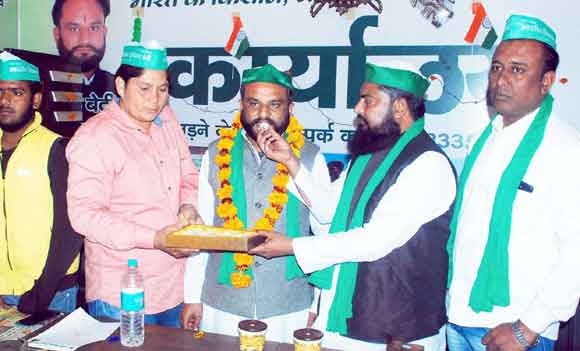 कृषि कानून वापस लिए जाने पर भाकियू बेदी ने जताई खुशी