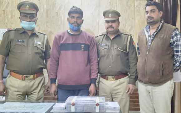 नाजायज स्मैक सहित एक आरोपी गिरफ्तार