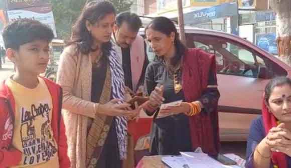सदस्यता अभियान चलाकर बनाए गए नए वोटर