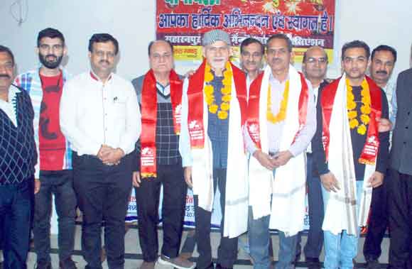 सहारनपुर हौजरी मैनुफैक्चरिंग एसोसिएशन का चुनाव सर्वसम्मति से सम्पन्न