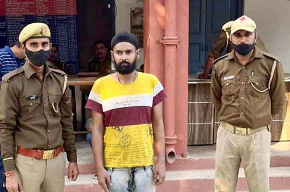 पुलिस ने दबोचा टॉपटेन बदमाश, सट्टा पर्ची व नगदी बरामद