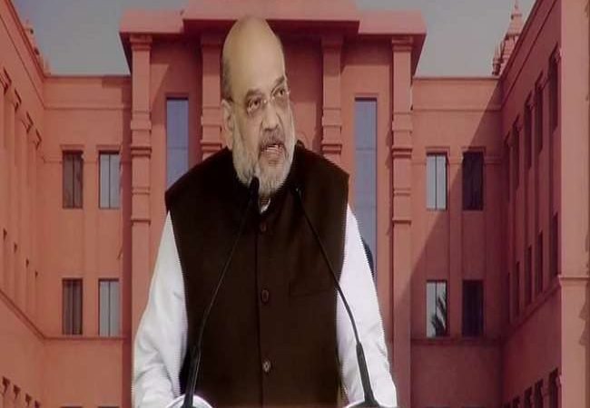 अमित शाह बोले-यूपी में योगी आदित्यनाथ के राज में माफिया कान पकड़कर समर्पण पर मजबूर