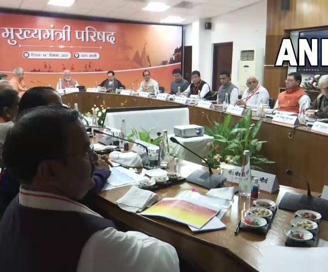 पीएम की भाजपा शासित प्रदेशों के सीएम और उपमुख्यमंत्रियों के साथ बैठक, जेपी नड्डा भी मौजूद