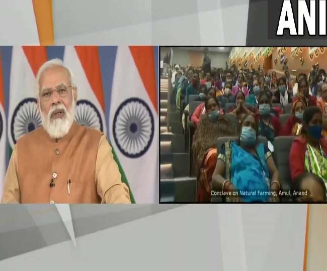पीएम मोदी ने किया प्राकृतिक खेती को जनआंदोलन बनाने का आग्रह, कहा- हर गांव इससे जुड़े