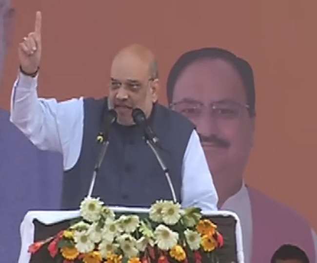 लखनऊ में अमित शाह बोले- उत्तर प्रदेश में बनेगी एनडीए की सरकार, जीतेंगे 300 से अधिक सीट