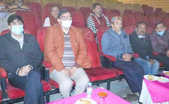 नगर निगम के पार्षदों ने सुना प्रधानमंत्री का लाइव सम्बोधन