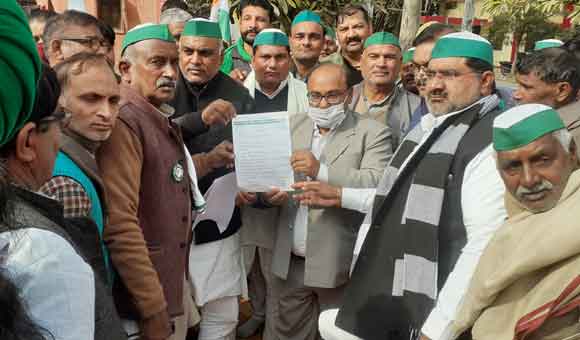 भाकियु की आपात बैठक में रानीपुर की सरकारी सस्ते गल्ले की दुकान के आंवटन प्रस्ताव के निरस्तीकरण का मुददा छाया रहा