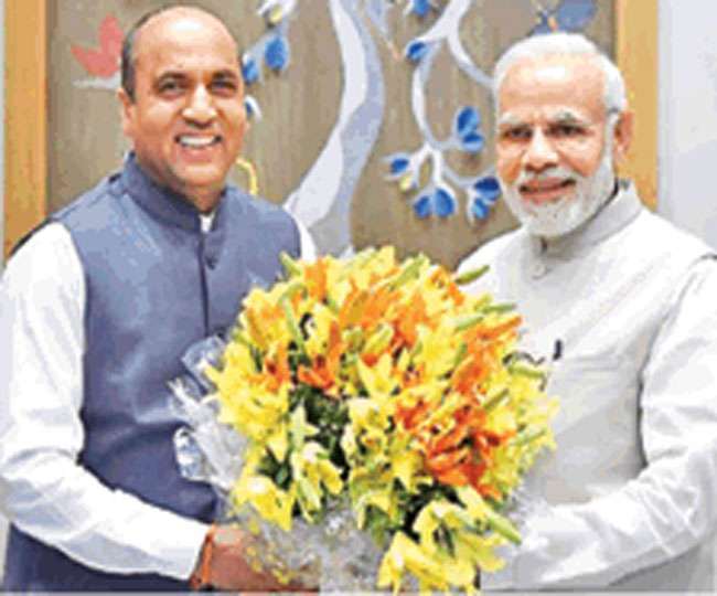 पीएम मोदी से आज होगी जयराम ठाकुर की मुलाकात, सरकार के चार साल पूरे होने के कार्यक्रम का न्योता भी देंगे