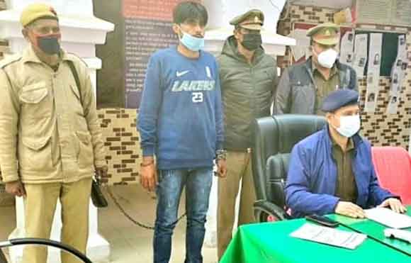 पुलिस ने टॉपटेन बदमाश को स्मैक के साथ पकड़ा