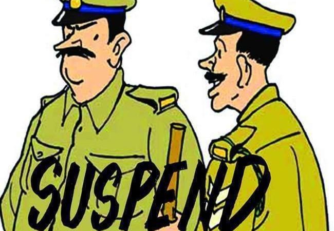 प्रधानमंत्री के दौरे में भी लापरवाही: क्‍यूआरटी टीम के दारोगा समेत सात पुलिसकर्मी निलंबित