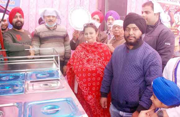 अरदास के साथ किया एचटीसी ऑन व्हील रसोई का शुभारम्भ