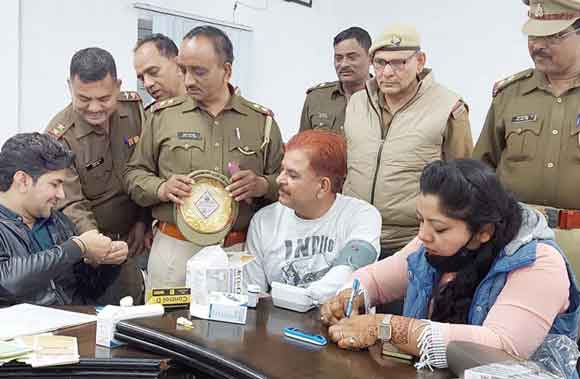 पुलिसकर्मियों को किया मानसिक स्वास्थ्य के प्रति जागरूक