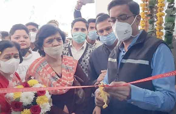 मण्डलायुक्त ने जिला चिकित्सालय में किया एटीएफ सेन्टर का उद्घाटन