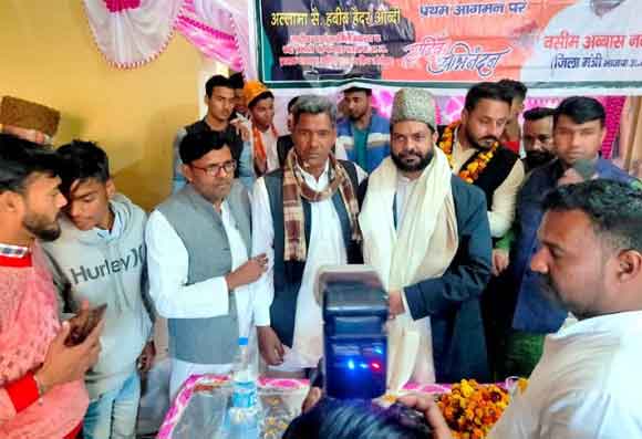 भाजपा मुसलमानों को दे रही सुरक्षा ,शिक्षा और सम्मान: मुस्लिम धर्मगुरु