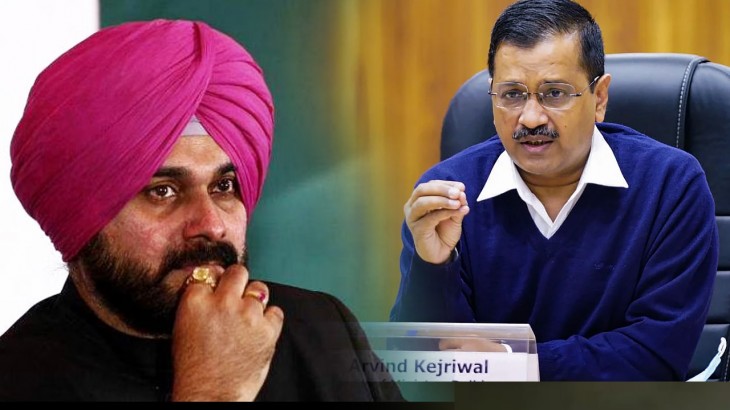 नवजोत सिंह सिद्धू का CM अरविंद केजरीवाल पर हमला- अमीर लोगों पर टैक्स लगाते हैं और…