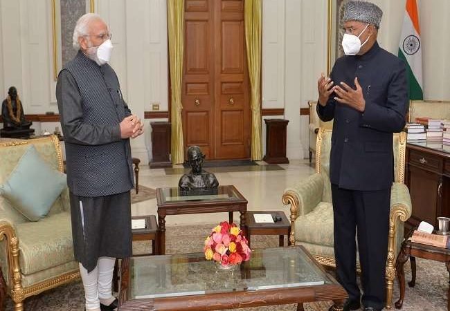 राष्ट्रपति कोविंद से मिले पीएम मोदी, अपने पंजाब दौरे पर सुरक्षा में हुई गड़बड़ियों की दी पूरी जानकारी