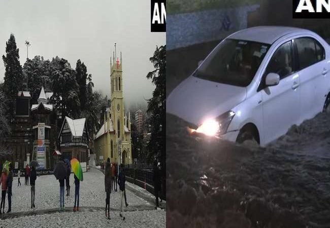 Weather update: बर्फ की चादर में लिपटे उत्‍तर भारत के पहाड़ी इलाके तो मैदानों में हो रही बारिश जानें- अपने यहां का हाल