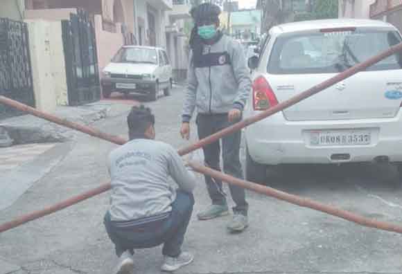 निगम ने शुरु किया युद्ध स्तर पर सैनेटाइजेशन अभियान
