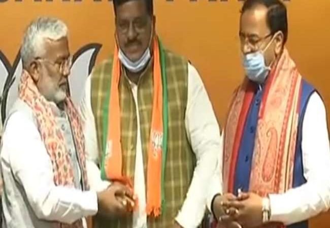 UP Chunav 2022: अम्बेडकर नगर के जलालपुर से समाजवादी पार्टी के विधायक सुभाष राय भाजपा में शामिल