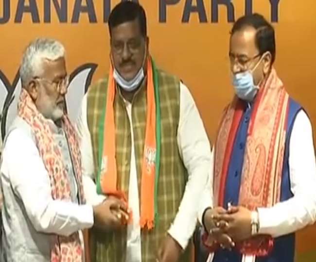 UP Chunav 2022: अम्बेडकर नगर के जलालपुर से समाजवादी पार्टी के विधायक सुभाष राय भाजपा में शामिल