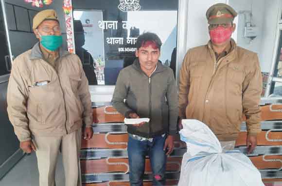 पुलिस ने शराब तस्कर को भेजा जेल