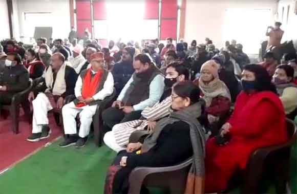 दून वैली पब्लिक स्कूल में भाजपाईयों ने वर्चुअल रैली में सुने प्रधानमंत्री नरेन्द्र मोदी के विचार