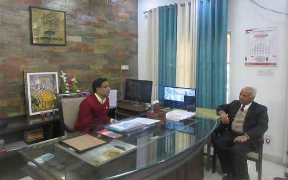 विश्वविद्यालय के कुलपति ने कार्यभार ग्रहण किया