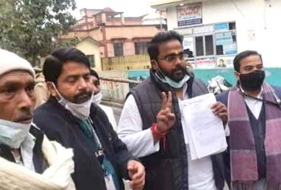 पूर्व मंत्री राजेंद्र सिंह राणा के सुपुत्र कार्तिकेय राणा ने किया नामांकन दाखिल