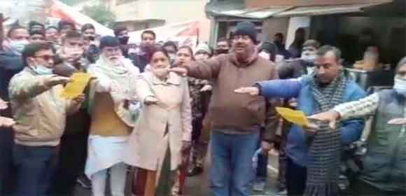 राष्ट्रीय मतदाता दिवस के अवसर पर शपथ ग्रहण समारोह का किया गया आयोजन