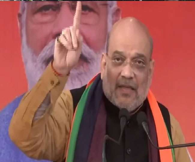 UP Election 2022: लोनी में अमित शाह ने सपा-बसपा पर साधा निशाना, कहा- माफिया को खत्म करने का है वक्त